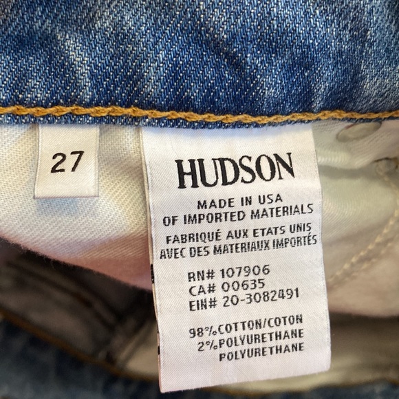 Hudson crop riley jeans - Picture 7 of 10